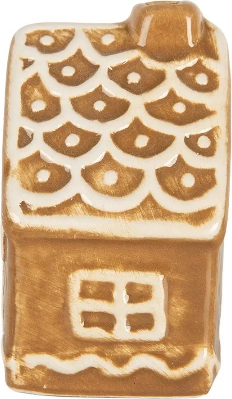 Dekorácia perníková chalúpka Gingerbread Cott - 6*4*7 cm