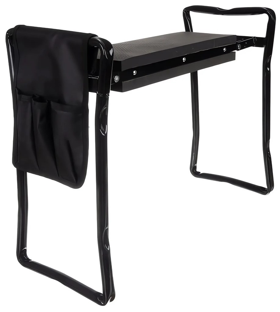 Gardlov 23731 Multifunkčné záhradné kľakadlo 60 x 50 x 27 cm, čierna