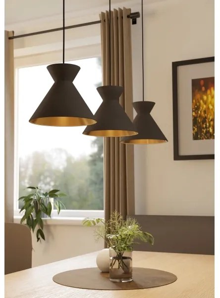 Eglo 900348 - Luster na lanku NASTASIA 3xE27/40W/230V