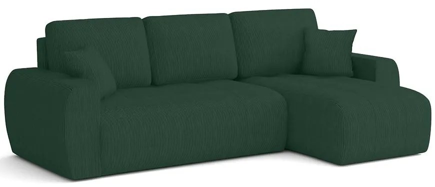 Rohová sedacia súprava Ivo Ontario 35 zelená