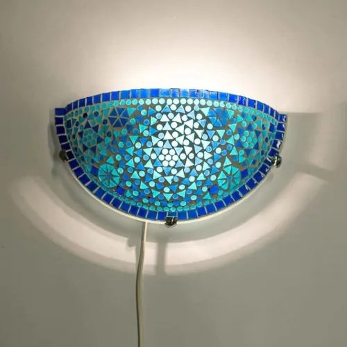 Morroco wall lampa s vypínačom Moon mozaika SKY 30*17