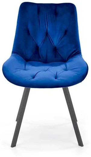 OTOČNÁ JEDÁLENSKÁ STOLIČKA TIARA MODRÁ
