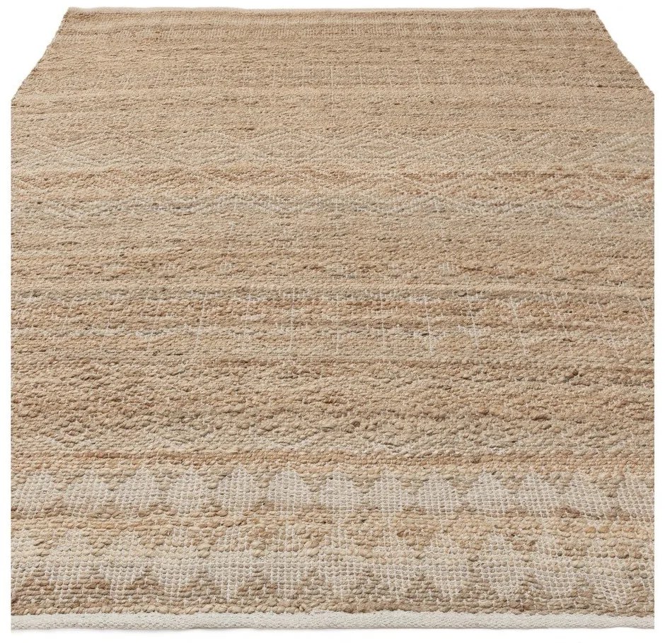 Ručne tkaný koberec s prímesou juty v prírodnej farbe 200x290 cm Asher Natural – Asiatic Carpets