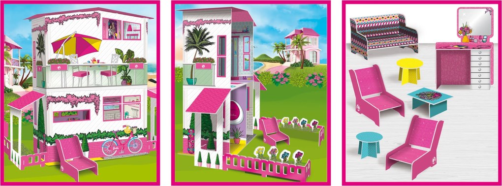 Lisciani | Lisciani domček Barbie | 11640510