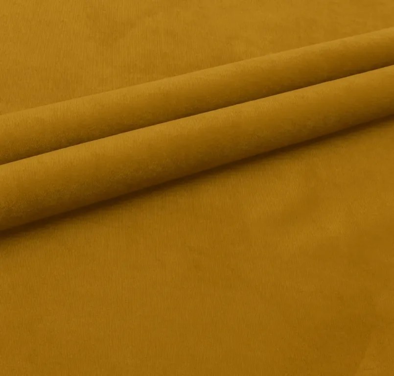 AKCIA Rozkladacia obojstranná sedacia súprava do L SILVIANO 230x140 cm, horčicová II. akosť
