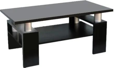 Konferenčný stolík 115 x 60 cm obdĺžnik rovné nohy Javor