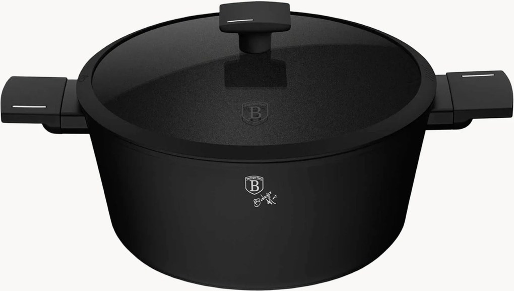 Nepriľnavý hrniec Matte Black