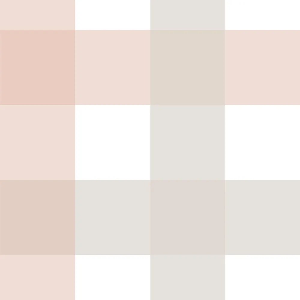 Tapeta kockovaná ružová veľká 280x100 cm