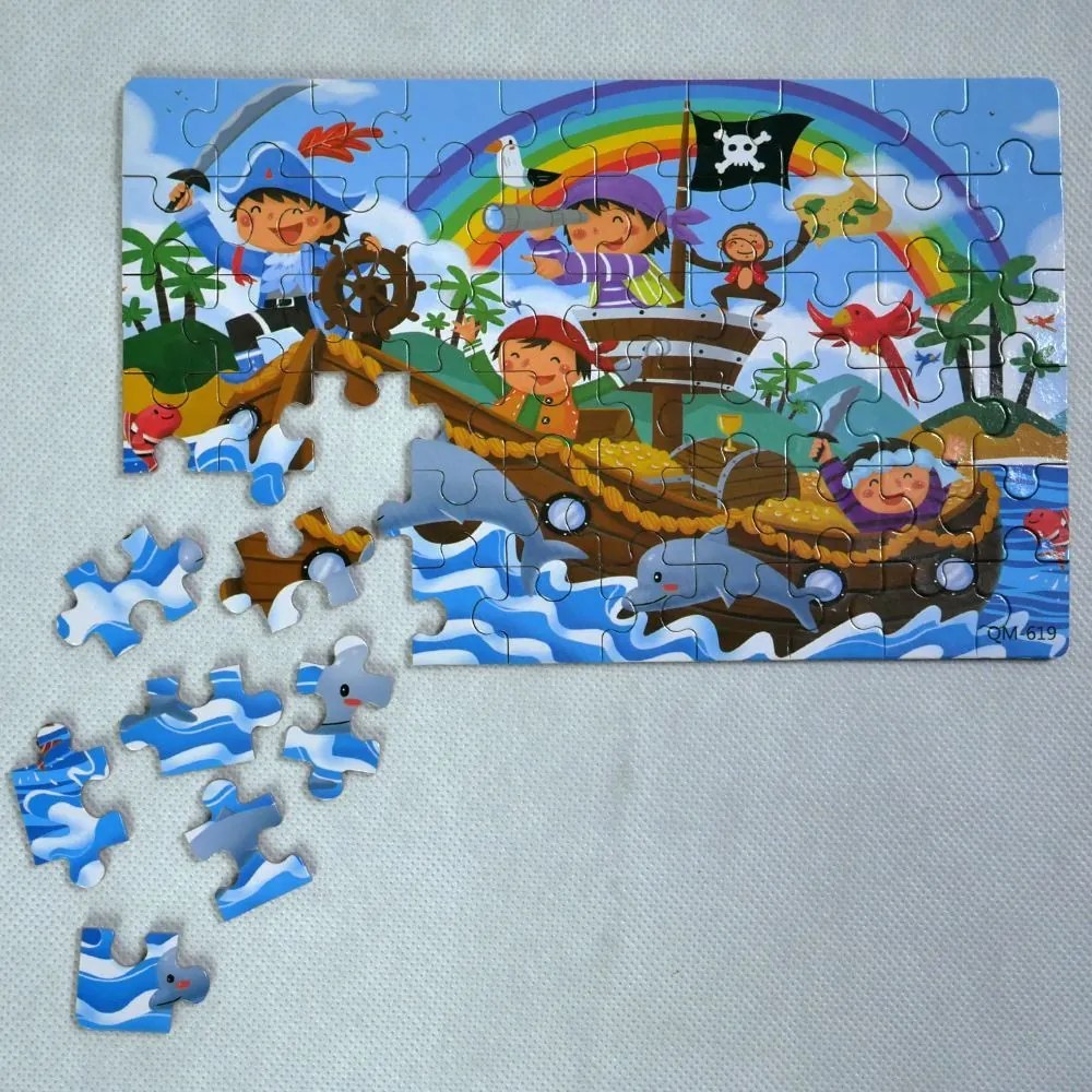 DAALO Dětské puzzle - piráti