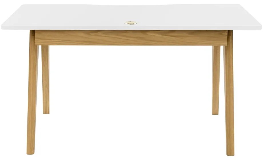 Pracovný stôl v dekore duba 70x140 cm Nice – Woodman