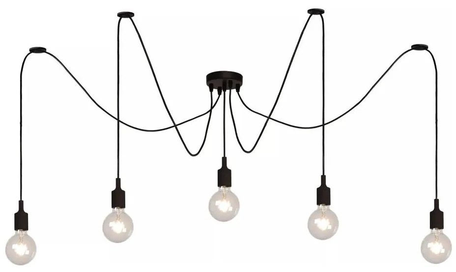 Lucide 08408/05/30 - Luster na lanku FIX MULTIPLE 5xE27/60W/230V pavúk