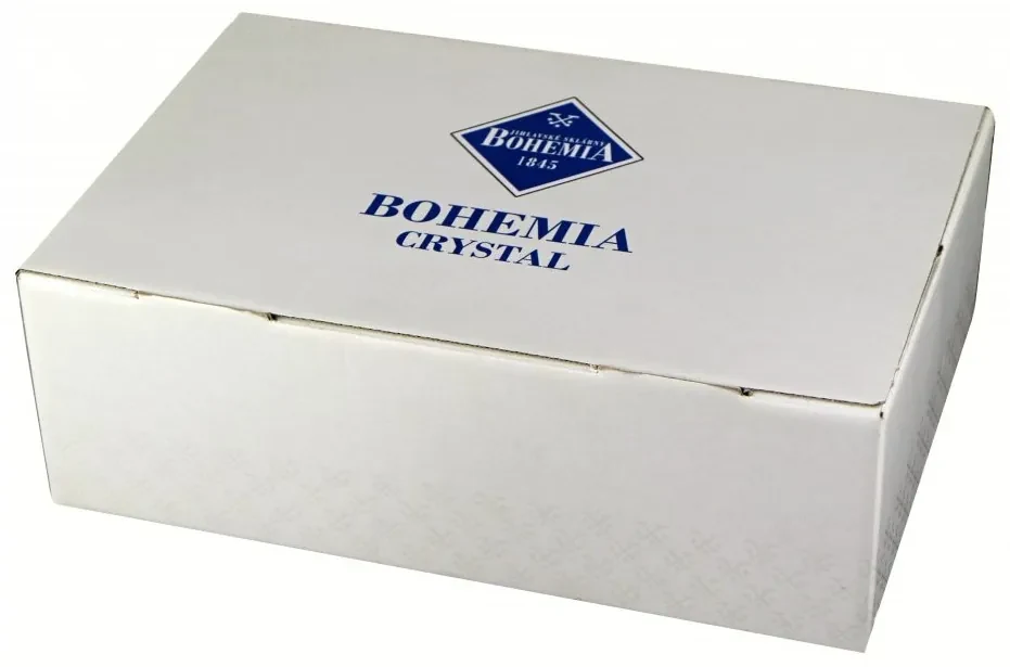 Bohemia Jihlava ručne maľované poháre na whisky Lisboa 350 ml 6KS