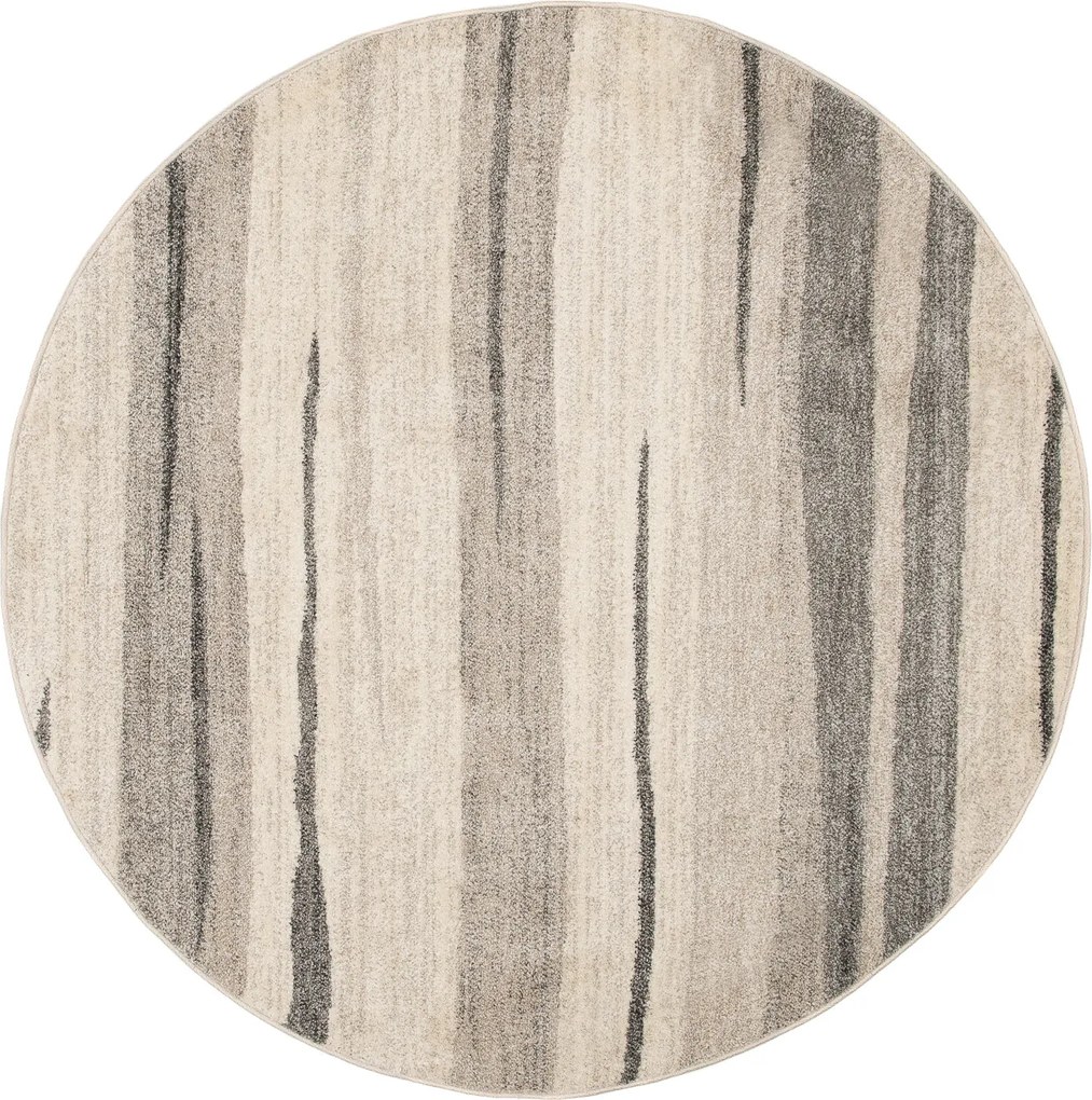 TA Koberec 3437A BÉŽOVÉ SARI KOLESO B1X Rozmer: 100x100 cm