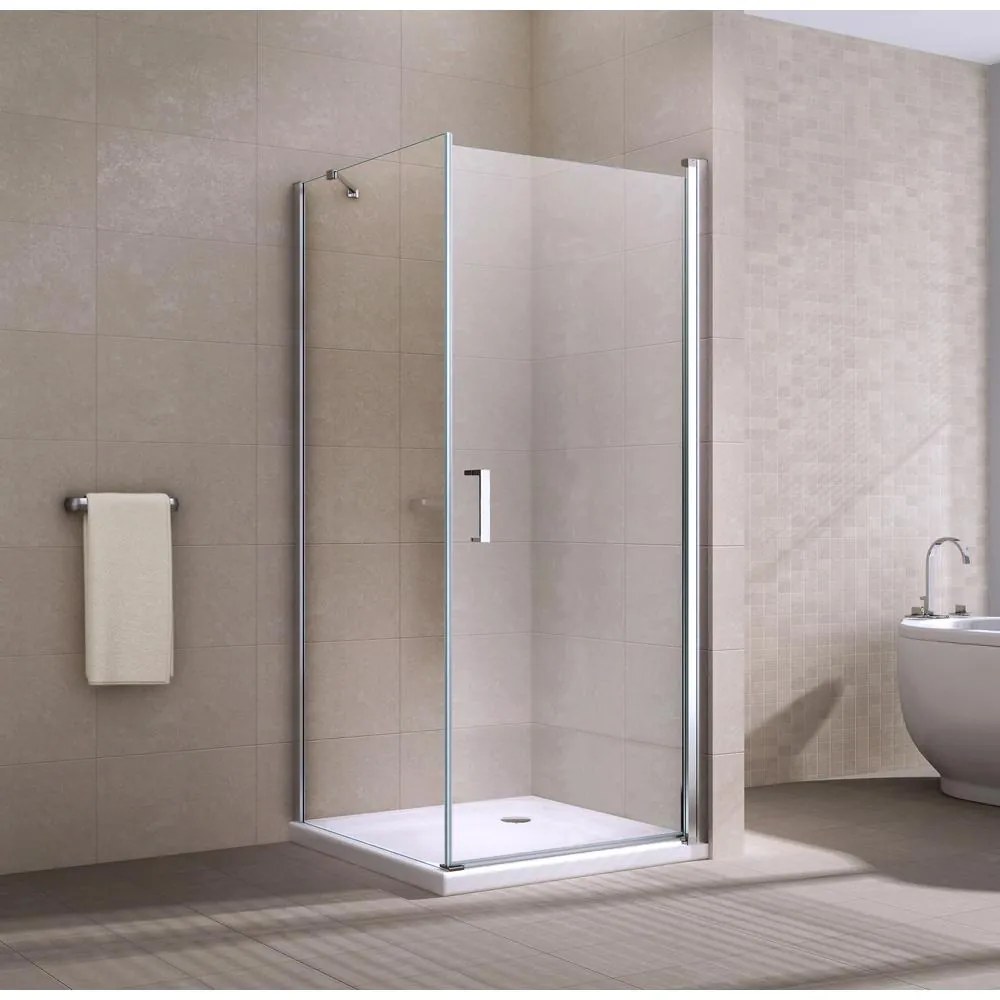 RUBIO sprchový kút 80x80 190cm, 6mm