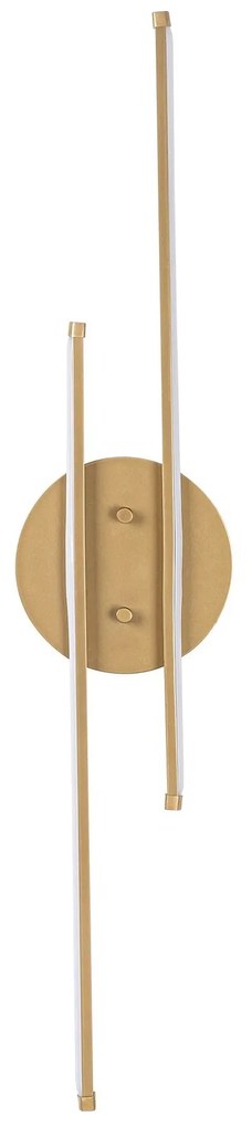 Nástenné LED svietidlo Umut zlaté