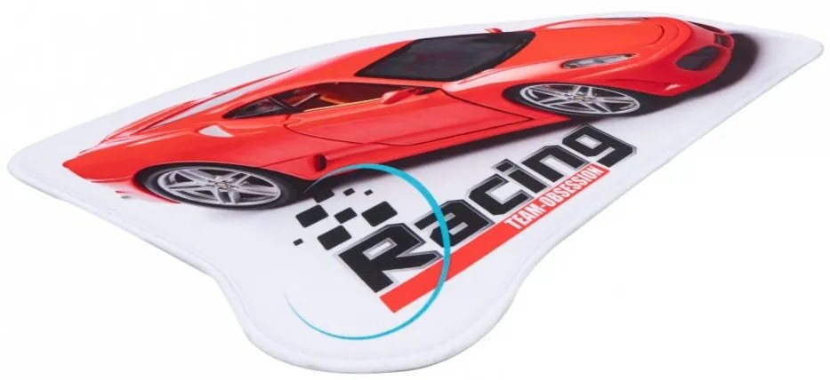 Obsession, Detský kusový koberec Mila kids 147 ferrari, 60x80, červená, detská izba
