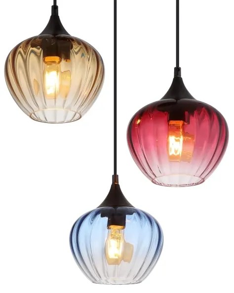 Globo 15748-3HR - Luster na lanku SANDER 3xE27/60W/230V