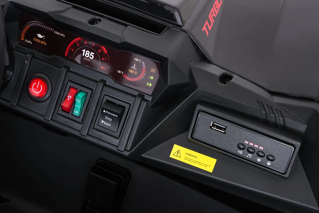 Ramiz Elektrická bugina TURBO 23 pre deti čierna