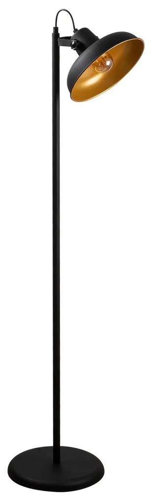 Stojacia lampa Lik III 145 cm čierna