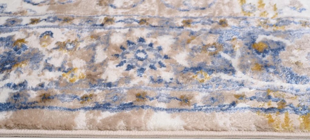 TA Koberec G534M BIELA/TMAVOMODRÁ ASTHANE