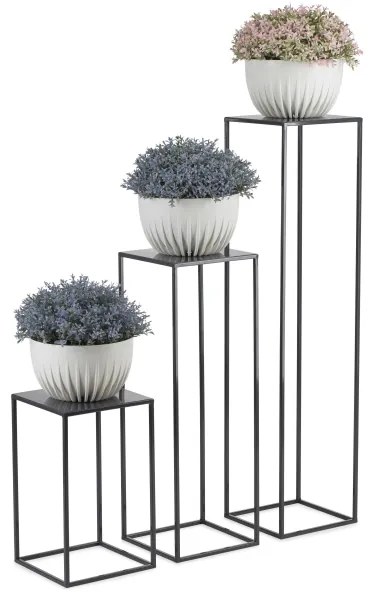 Stojan na kvety 40x24 cm antracit