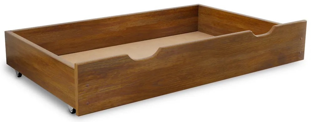 Úložný box pod posteľ 200 cm, dub