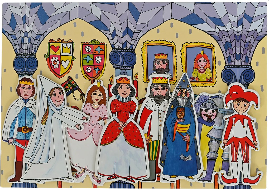 MARIONETINO Veľká sada bábok a kulís – Kráľovská rozprávka