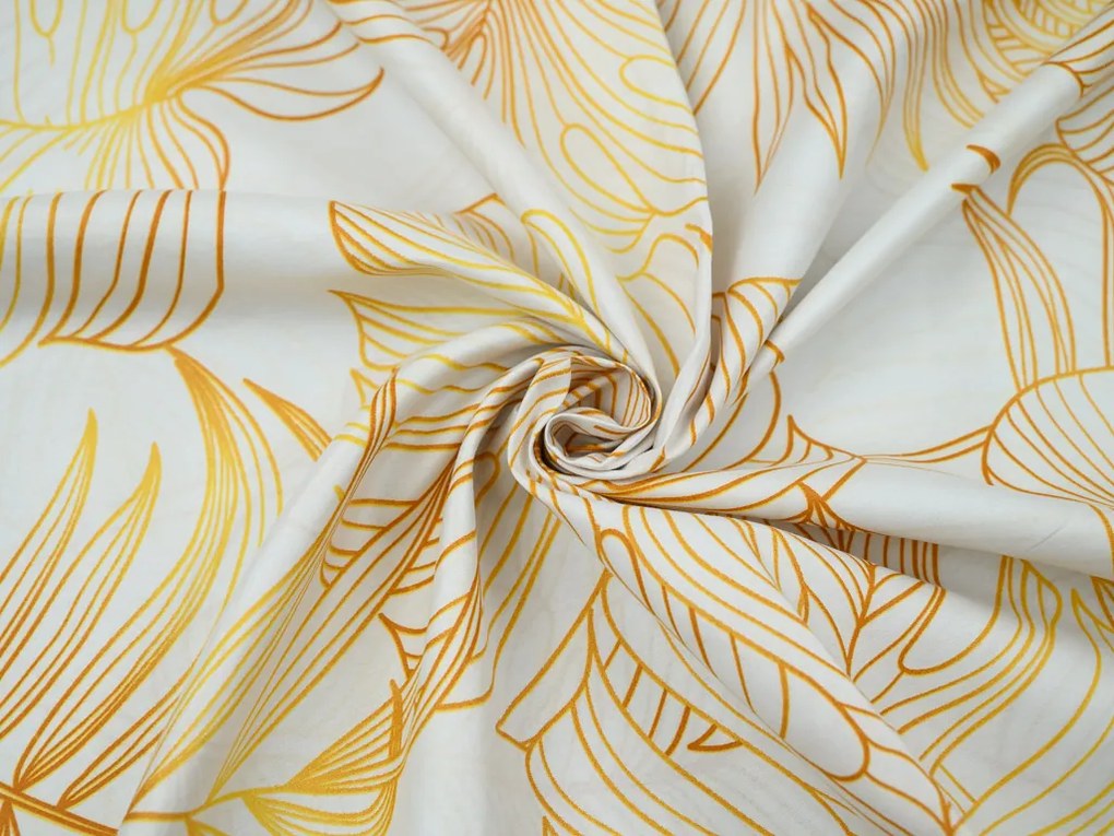 Obliečky z mikrovlákna PALMERA krémové Rozmer obliečky: 70 x 80 cm | 140 x 200 cm