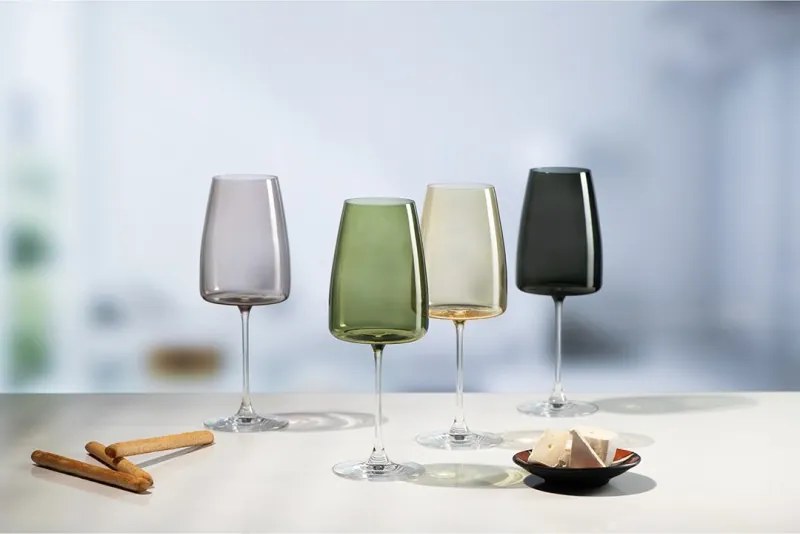 RONA DECO FADE ONYX POHÁR NA VÍNO 510ML SADA 4KS