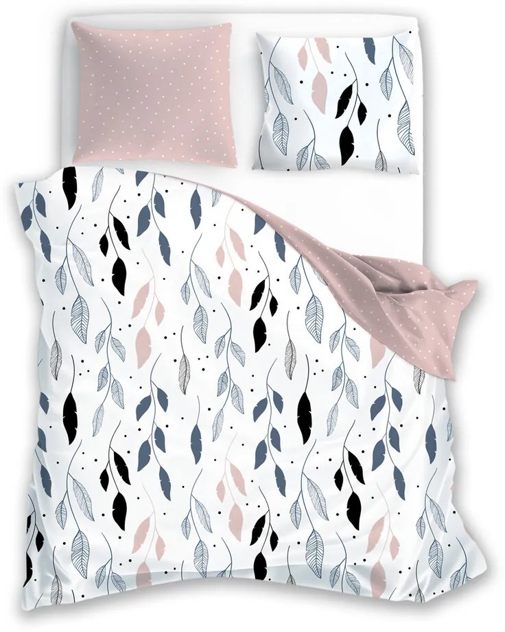 Bavlnené obliečky DELUXE LEAFS 140x200 cm