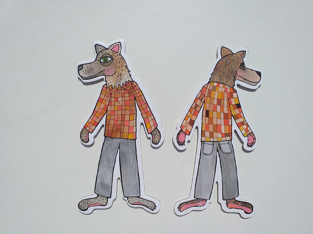 MARIONETINO – Vlk – bábka (výpredaj)