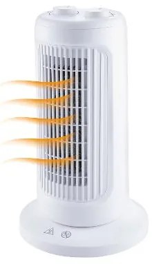 Tronic®  Vežový teplovzdušný ventilátor Tthl 1500 B1 (biela)  (100393910)