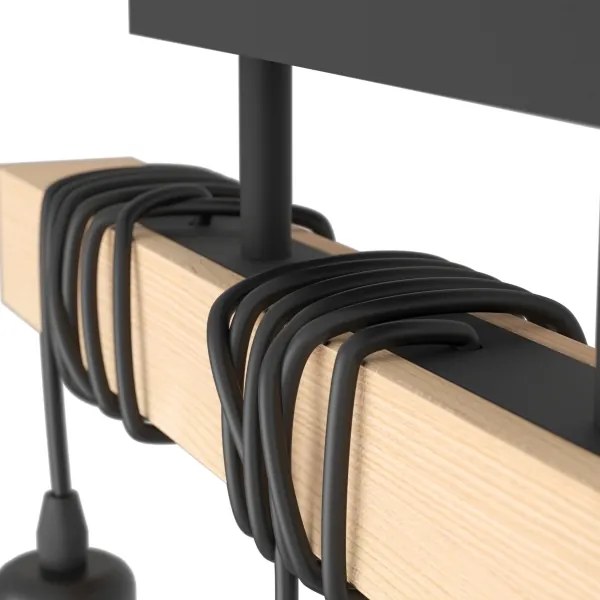 Eglo 43511 - Prisadený luster TOWNSHEND 3xE27/60W/230V