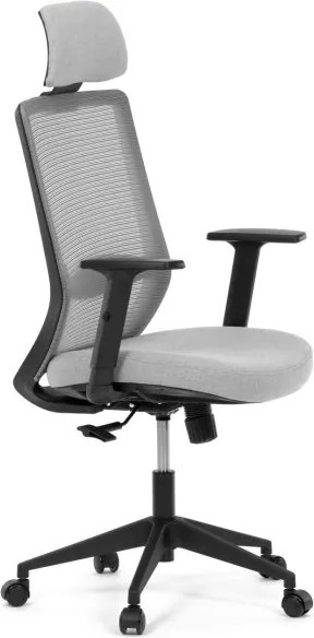 Kancelárska stolička sivá KA-V3329 GREY