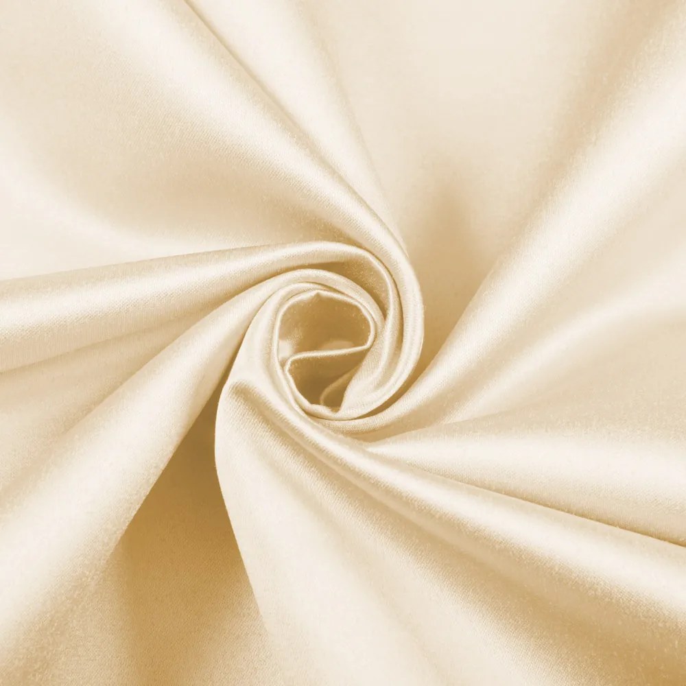 Biante Saténové prestieranie na stôl polyesterový Satén LUX-032 Krémové 30x40 cm