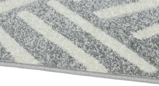 Oriental Weavers, Kusový koberec Portland 4601/RT4V, 133x190, šedá, chodba / predsieň