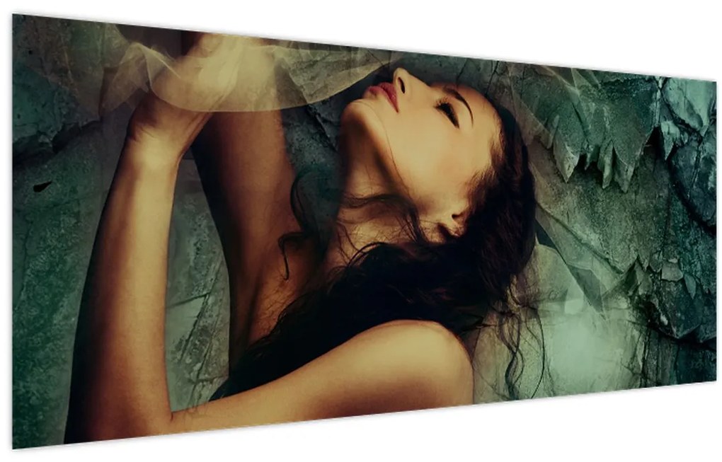 Obraz - Múza (120x50 cm)