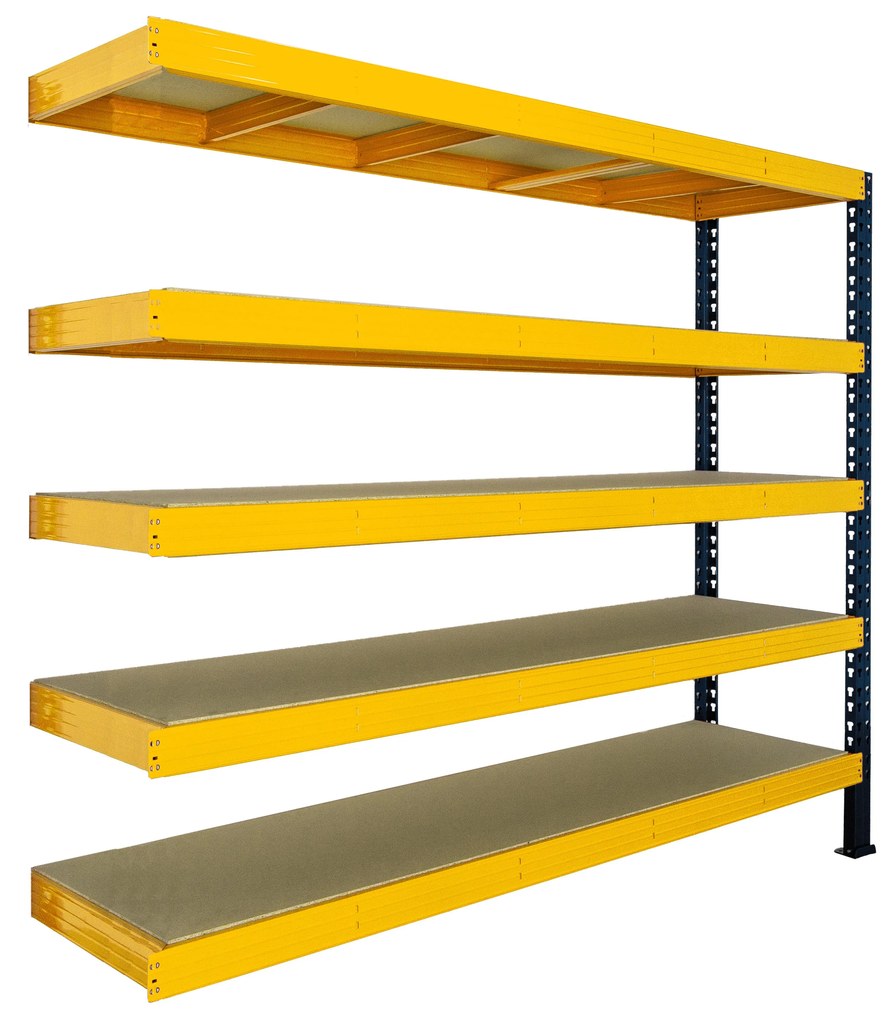 Trestles Prístavok k regálu 1800x1600x600, 5 políc Farba: modrá
