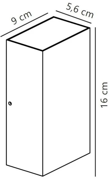 Nordlux - LED Vonkajšie nástenné svietidlo ROLD LED/10,5W/230V IP54 čierna