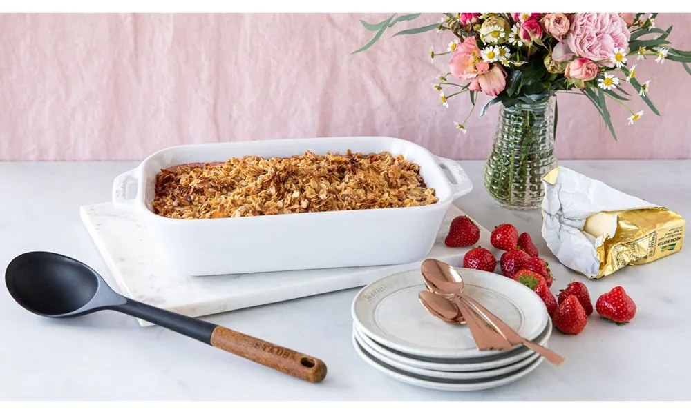 Staub Miska na zapekanie STAUB 34x24cm biela 4,5l
