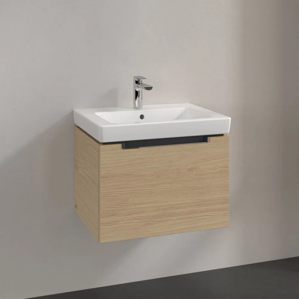 VILLEROY &amp; BOCH Subway 2.0 závesná skrinka pod umývadlo, 1 zásuvka, 587 x 454 x 420 mm, Nordic Oak, A68710VJ