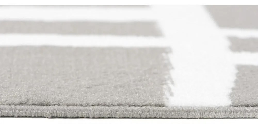 Kusový koberec PP Kiara šedý 140x200cm