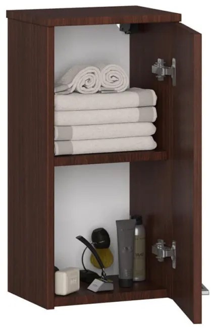 Kúpeľňová skrinka FIN W 30 cm 1D wenge