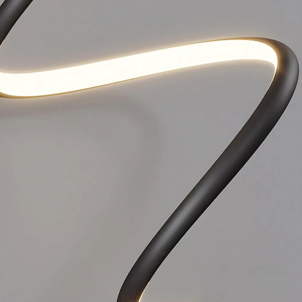 Toolight Toolight, LED nástenné svietidlo 26W, 3000K, LHJ061-W, čierna, OSW-50053