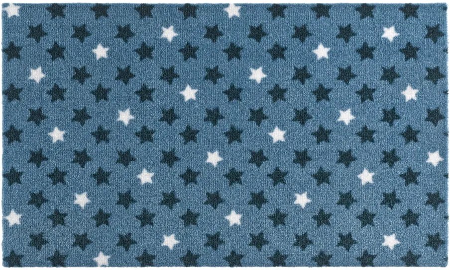 Modrá rohožka Zala Living Design Star Blue, 50 × 70 cm