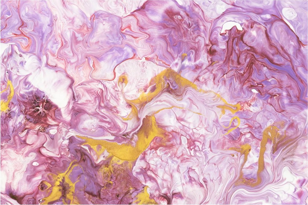 Obraz - Ružová abstrakcia (90x60 cm)