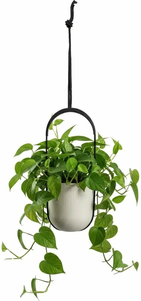 Závěsný květináč AERA HANG 17,9 cm béžový