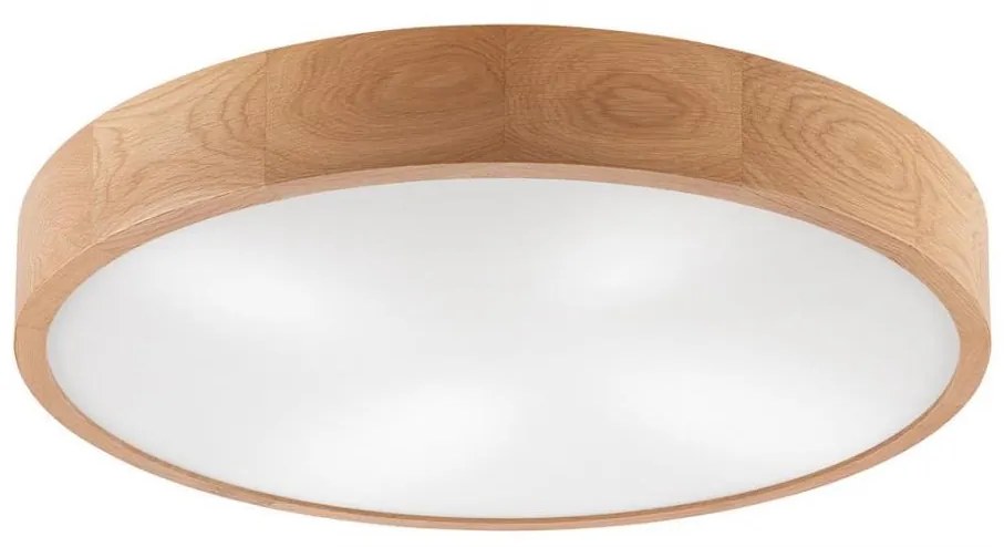 Lamkur Stropné svietidlo OAK 4xE27/60W/230V ø 57,5 cm dub LA42473