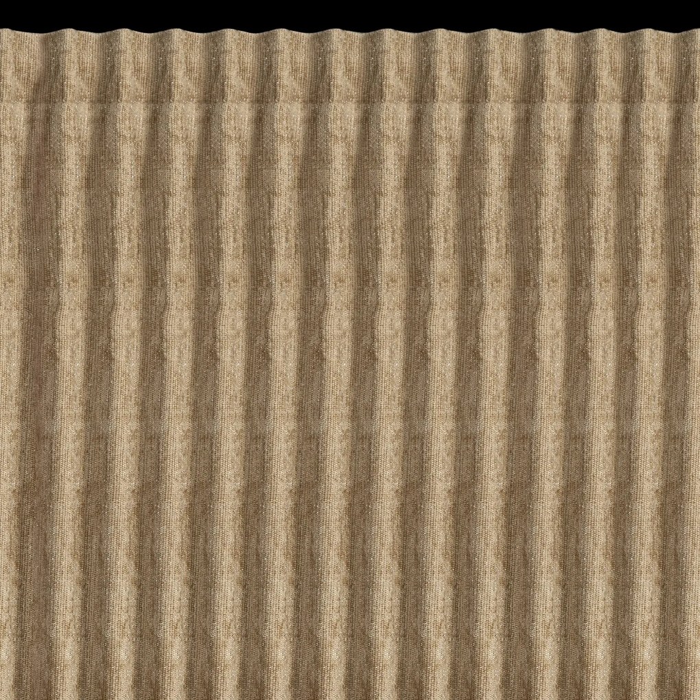 ZATEMŇOVACÍ ZÁVES NA PÁSKE JILL 140X270 CM BÉŽOVÁ
