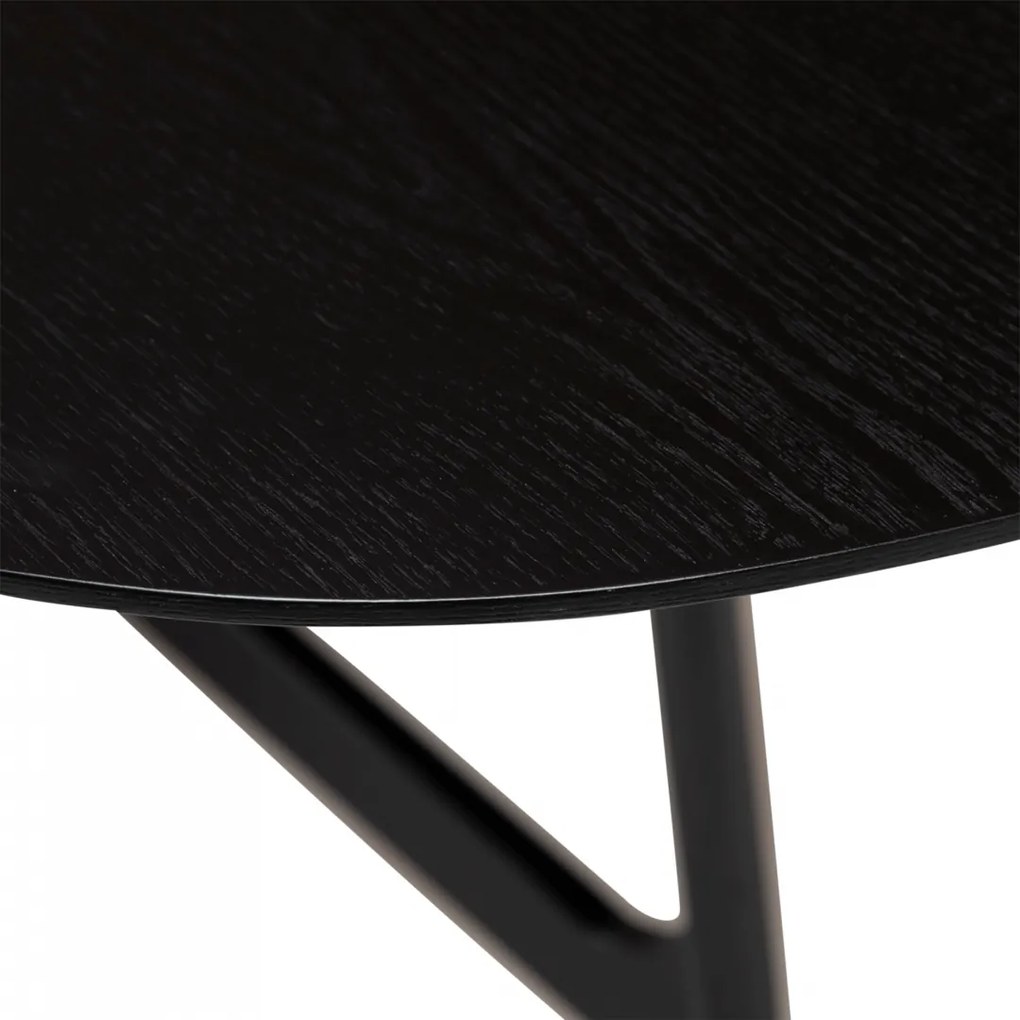 OOID OVÁLNY JEDÁLENSKÝ STÔL black